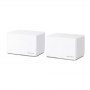 Mercusys | AX3000 Whole Home Mesh WiFi 6 System with PoE | Halo H80X (2-Pack) | 802.11ax | 574+2402 Mbit/s | 10/100/1000 Mbit/s - 2